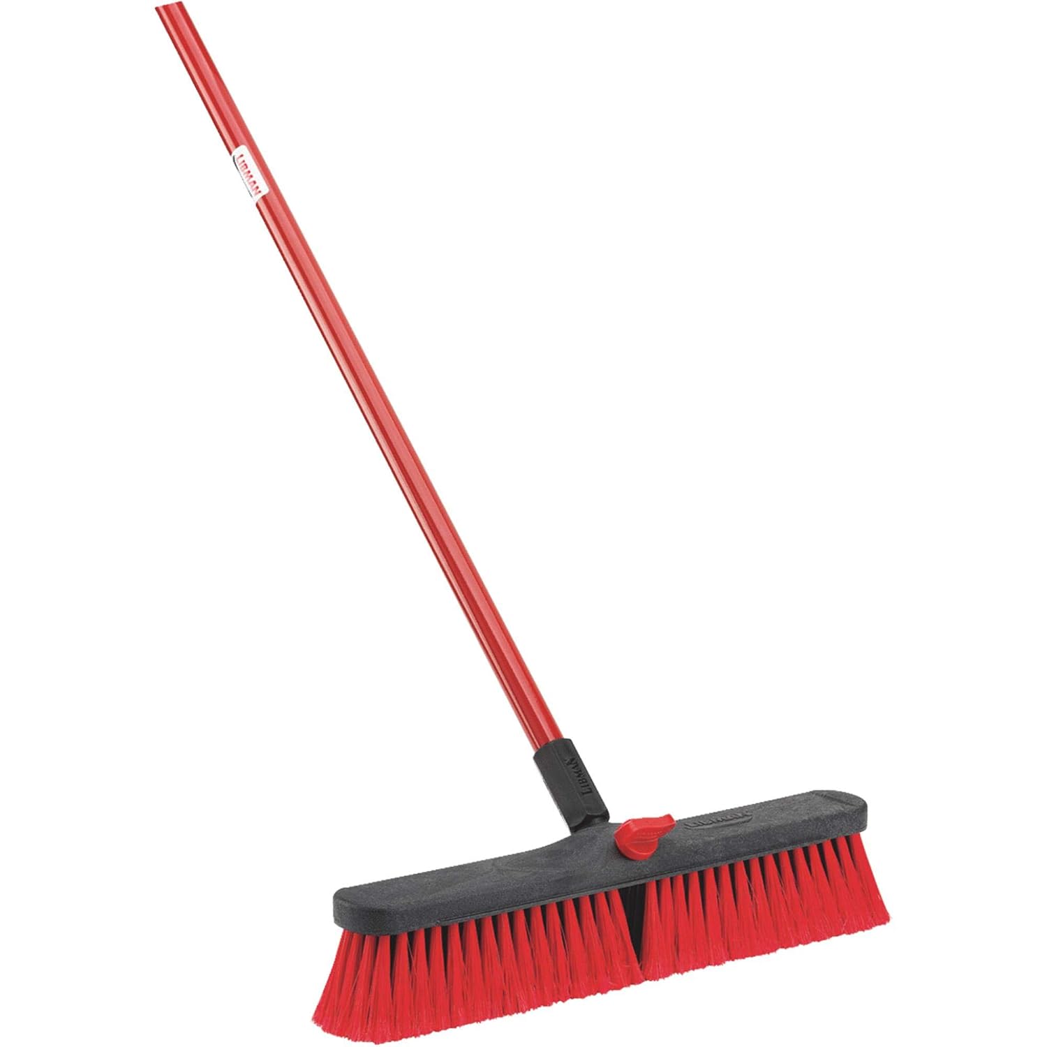 Libman 00804 18 Multi-Surface Push Broom, Steel Handle