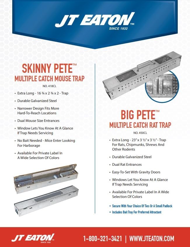 Big Pete™ Multiple Catch Rat Trap