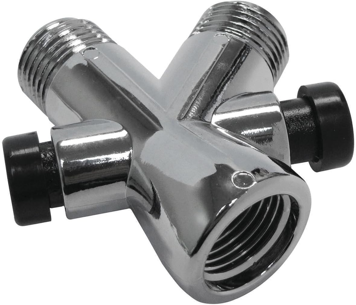 Keeney PP825-7 Plumb Pak Shower Arm Diverter and Adapter, Polished Chrome Finish