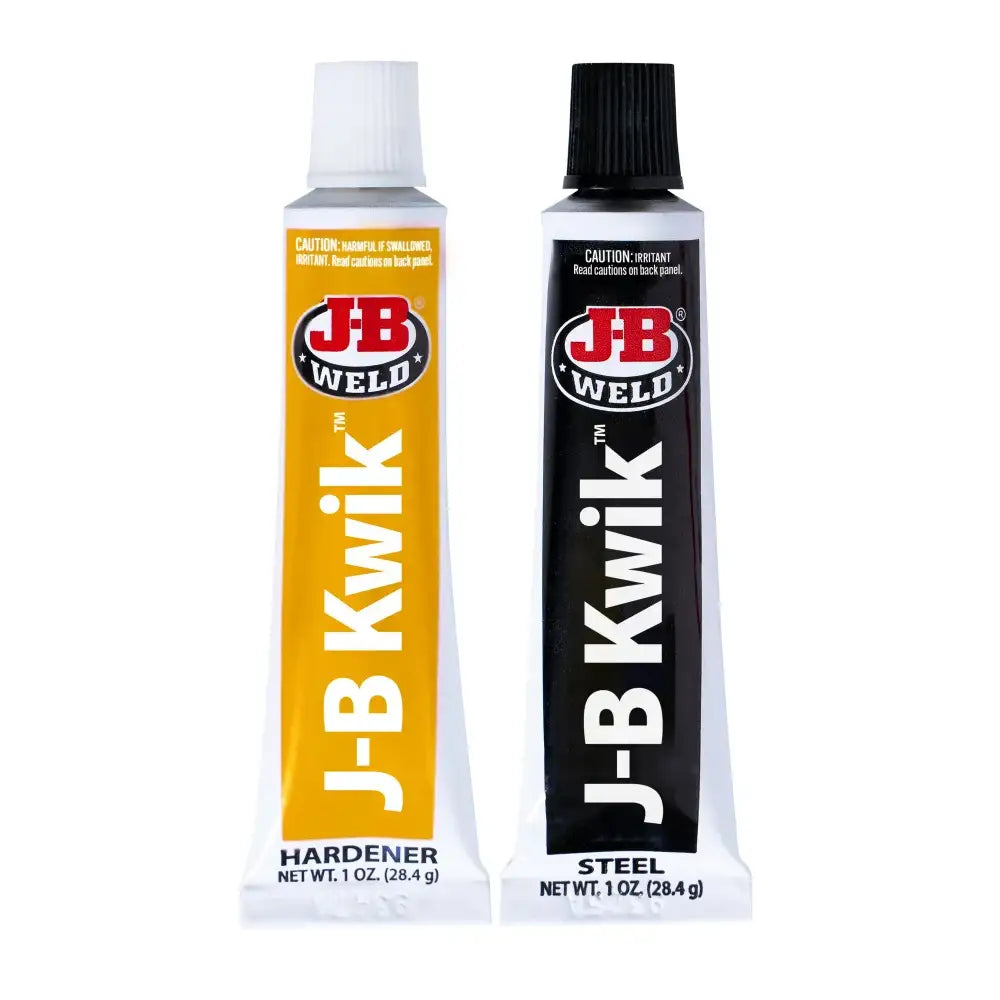J-B Weld KwikWeld Cold Weld Two-Part Epoxy (Repair Metal, Fiberglass, Plastic) - 2 oz 8276