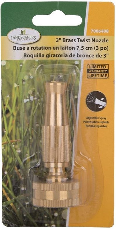 Landscapers Select GT-10163L Spray Nozzle, Female, Brass, Brass