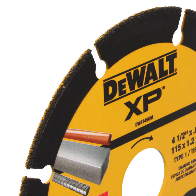 DEWALT XP 4-1/2-in Dry Segmented Rim Diamond Saw Blade
