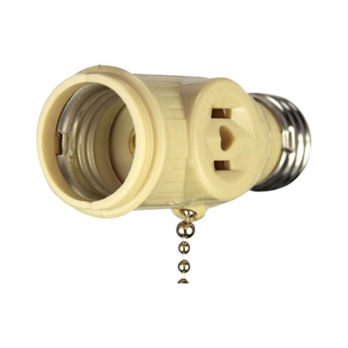 Eaton Wiring Devices 718V-BOX Adapter, 660 W, 2-Outlet, Thermoplastic, Ivory