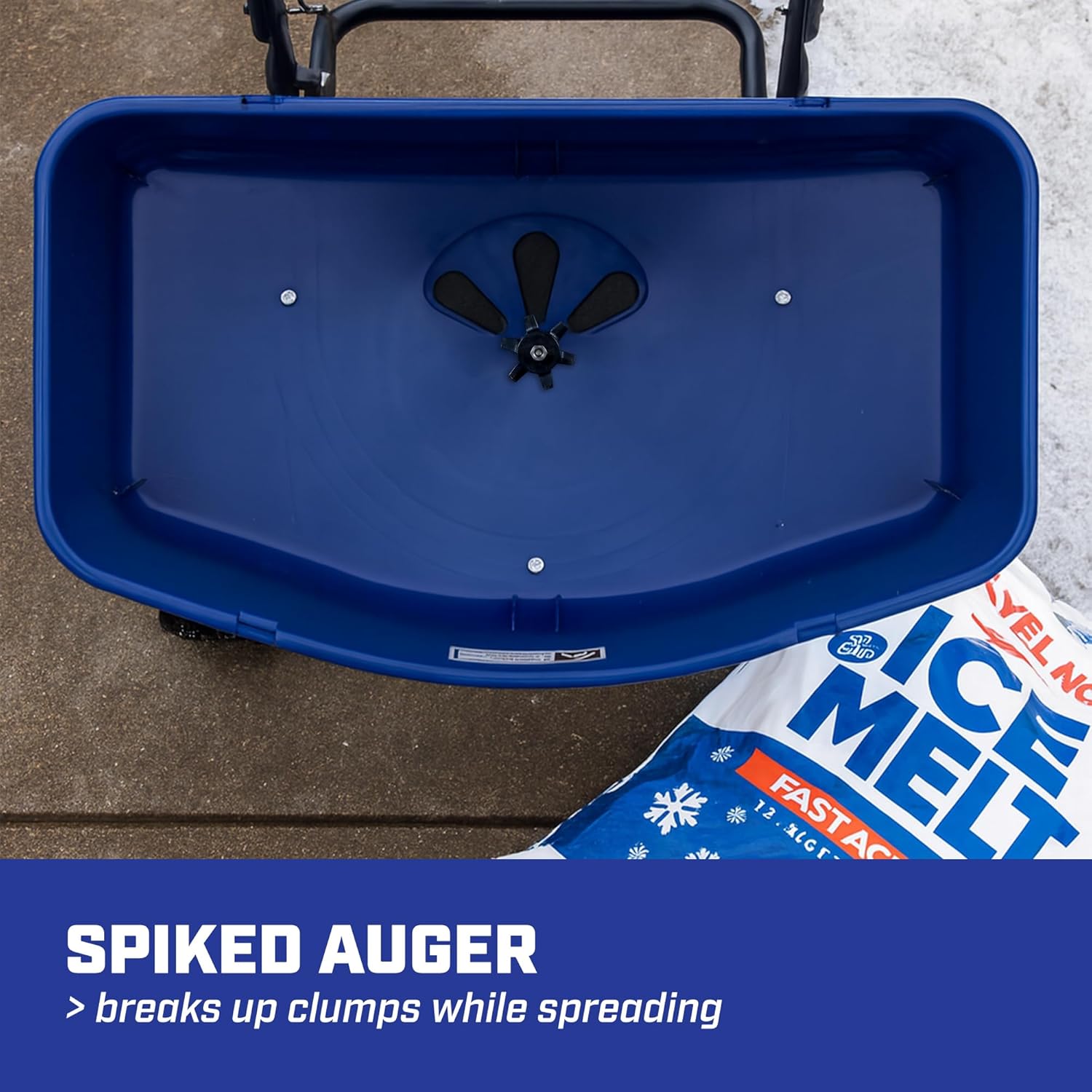 Chapin Spreader, SaltPro , 10" Tires, Weather-Resistant -- 88000A