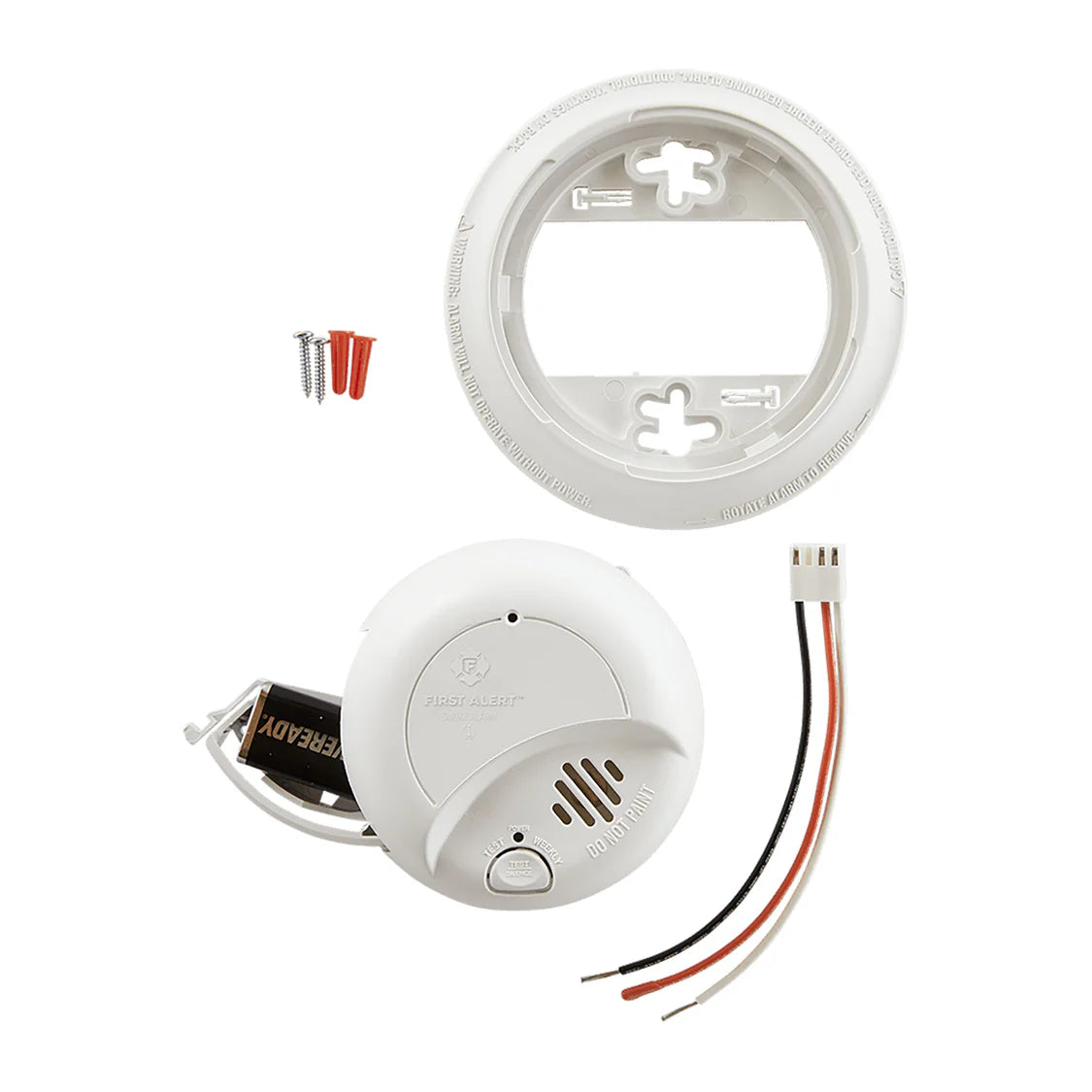 BRK 120V 9120B AC/DC Smoke Alarm - Alkaline Battery