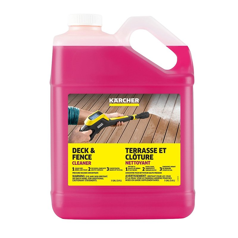 Karcher 8.760-408.0 Deck & Fence Cleaner, Liquid, Pink, 1 gal