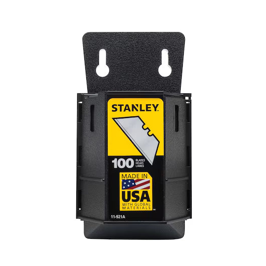 Stanley 11-921A Drywall Blade w/ Dispenser, 100pk