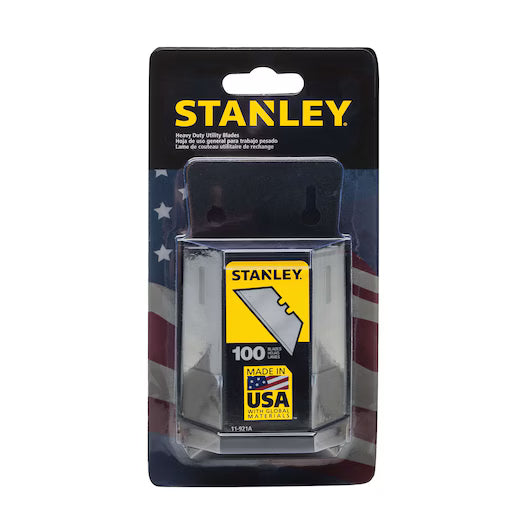 Stanley 11-921A Drywall Blade w/ Dispenser, 100pk