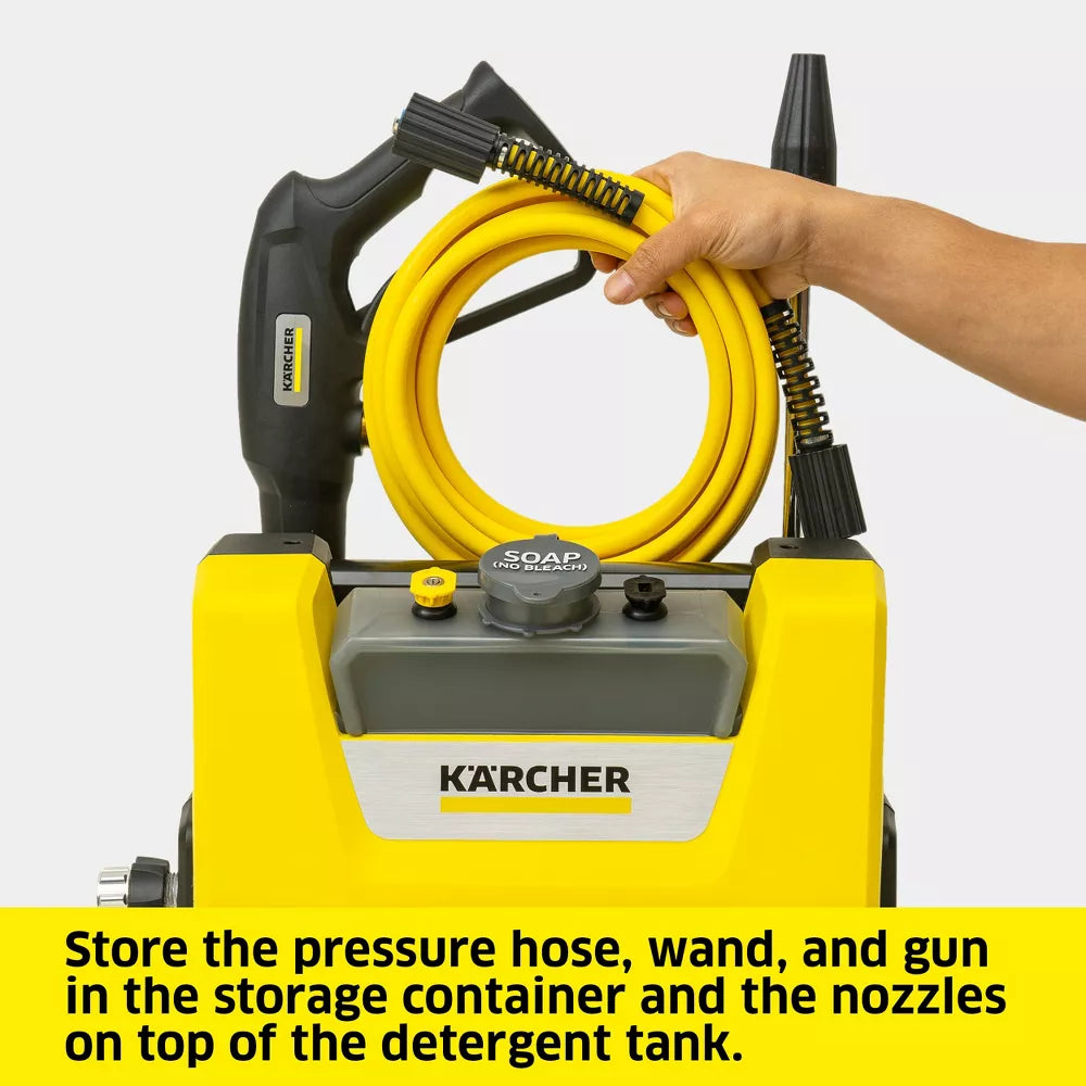 Karcher K1800PS CUBE Electric Pressure Washer, 1800 PSI, 1.2 GPM, CETA Certified