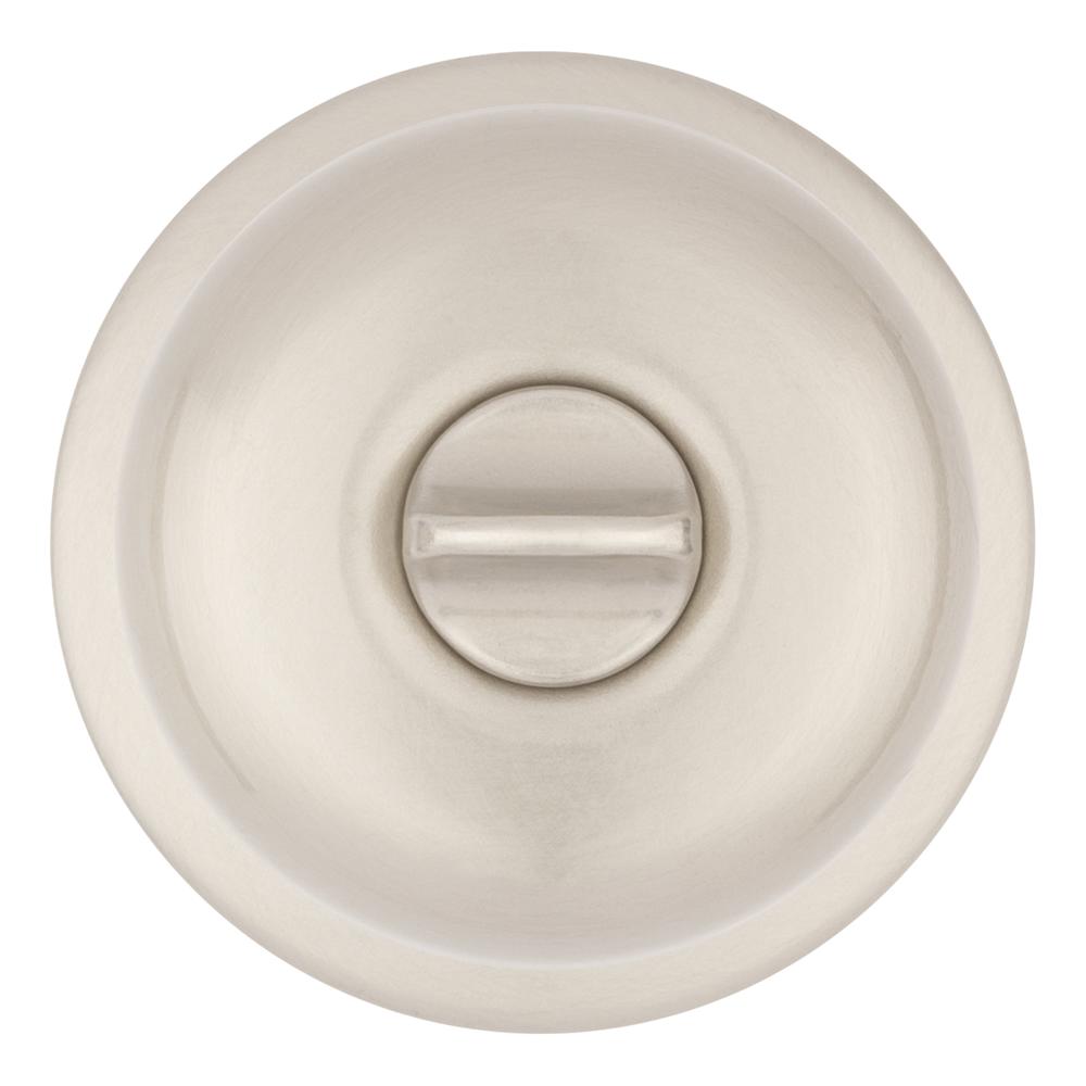 Kwikset Juno Bed & Bath Privacy Door Knob in Satin Nickel