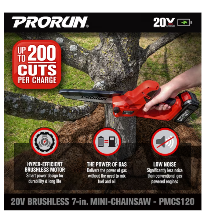 ProRun Mini Chainsaw PMCS120