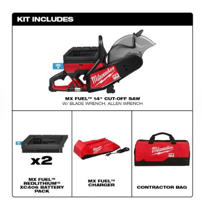 Milwaukee MX FUEL™ 14" Cut-Off Saw Kit -- MXF314-2XC