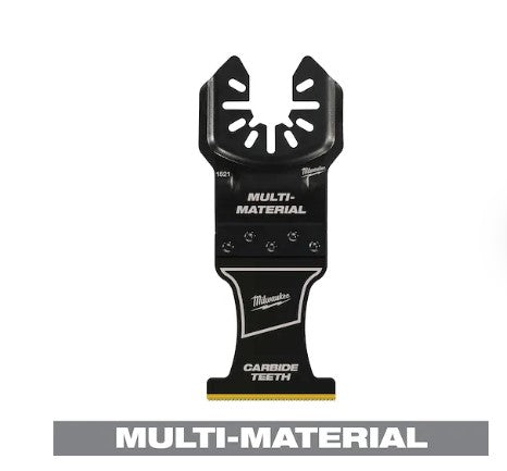 MILWAUKEE® OPEN-LOK™ 1-3/8" Carbide Teeth Multi-Material Multi-Tool Blade -- 49-25-1521