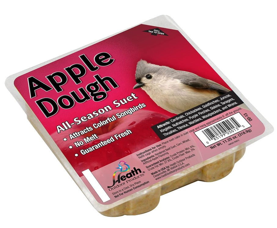 Heath Outdoor Products DD-13 Apple Dough Suet Cake