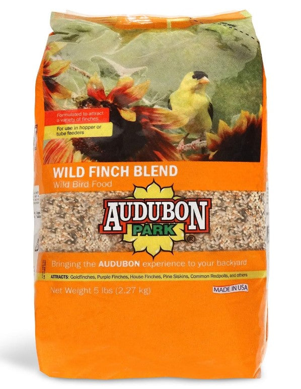 Audubon Park 12229 Wild Finch Blend Wild Bird Food, 5-Pounds