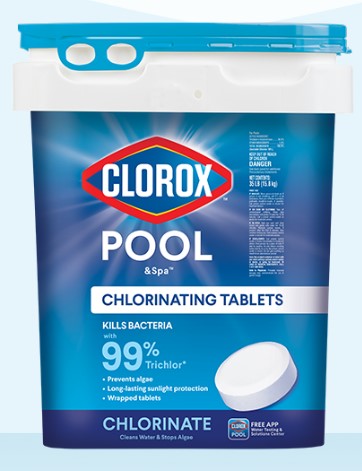 Clorox Pool & Spa Chlorinating Tablets