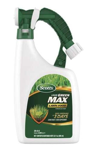 Scotts Liquid Green Max All-Purpose Lawn Fertilizer For Multiple Grass Types 2000 sq ft