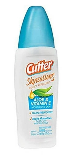 Cutter Skinsations 6-Ounce Insect Repellent Pump Spray