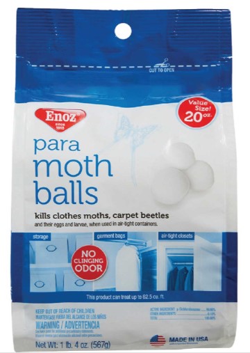 Enzo Para Moth Balls - 20oz