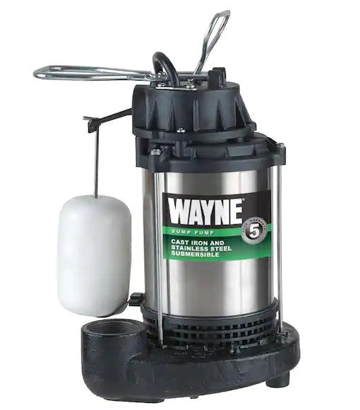 Wayne 3/4 HP Submersible Sump Pump 5490 gallon
