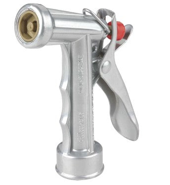 Gilmour Pistol Grip Metal Hose Nozzle, Mid Size