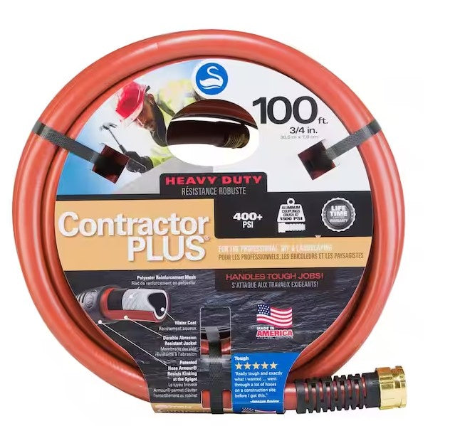 Contractor Plus Heavy Duty 3/4" -- 100ft (orange)