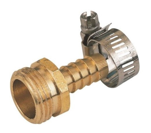 Landscapers Select Brass Male Hose End Repair, 1/2 IN