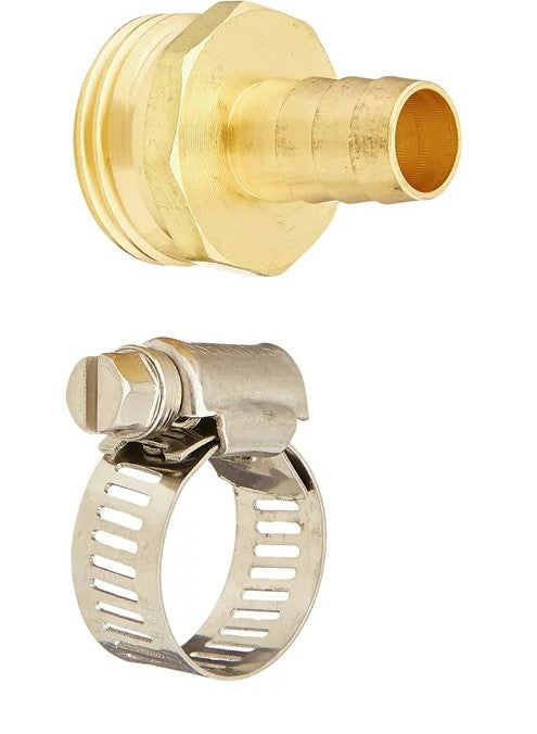 Landscapers Select Brass Male Hose End Repair, 1/2 IN