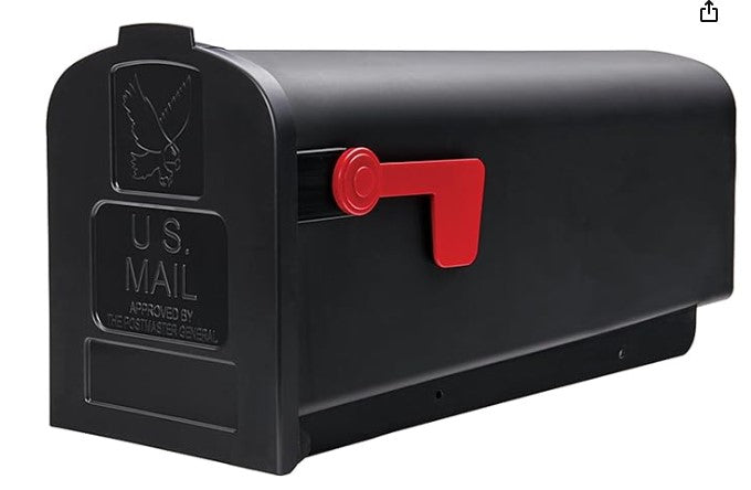 Architectural Mailboxes Parsons - Plastic Post Mount Mailbox