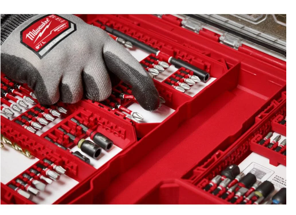 Milwaukee SHOCKWAVE Impact Duty Drill & Drive Set 60pc -- 48-32-4097