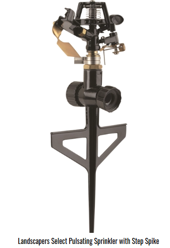 Landscapers Select Pulsating Sprinkler with Step Spike -- GS8170