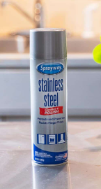 Sprayway Stainless Steel Cleaner Aerosol Spray (oil-based)