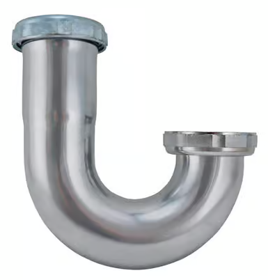 Plumb Pak 1-1/2 in. D Brass J-Bend -- PP7CP