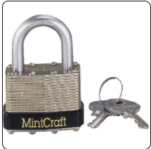 Mintcraft 1-3/4" Laminated Padlock