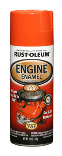 Rust-Oleum Engine Enamel Chevy - ORANGE -- 248941
