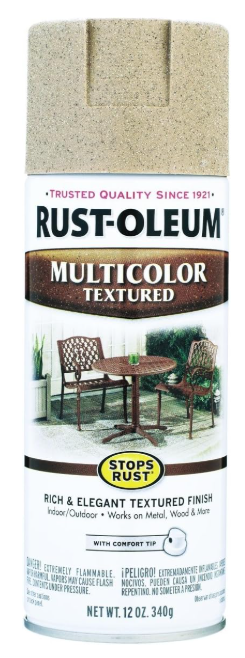 Rust-Oleum Stops Rust MultiColor Textured Desert Bisque Spray Paint 12 oz.