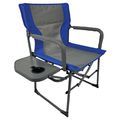 Seasonal Trends DC301 Director's Folding Chair, 31.75 in W, 20.75 in D, 35.75 in H, 300 lbs Capacity, Steel Frame
