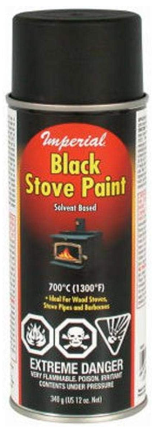 Imperial Black Stove Paint 1300°F