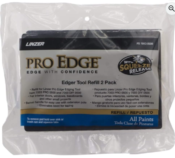Linzer Pro Edge Paint Pad Edger Refills 2 Count