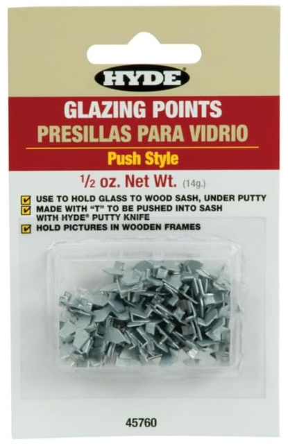 Hyde Glazing Point 1/2oz Push Style -- 45760