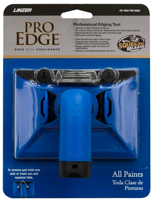 Linzer PD7003PRO-5 Edge Painter, 5 in W, For Use With All Paints and Sheens