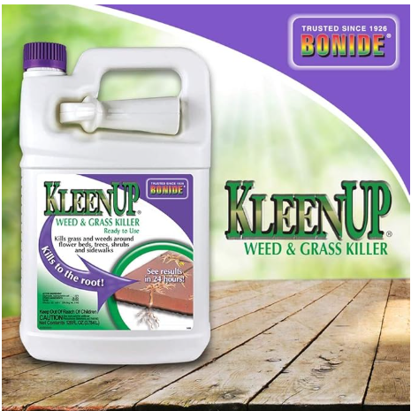 Bonide KleenUP Weed & Grass Killer Ready-To-Use, 128 oz