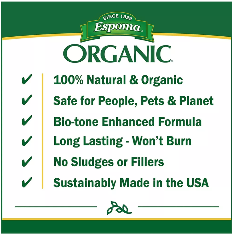 Espoma Organic Rose-tone 4-3-2 Plant Food, 8lbs