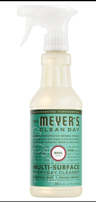 Mrs. Meyer's Basil Multi-Surface Everyday Cleaner -- 14441