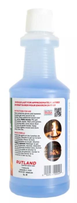 Rutland One Match Fire Starter Gel, 16 fl. oz. -- 49