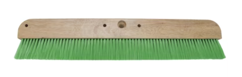Marshalltown Concrete Broom, Green Nylon - 36"