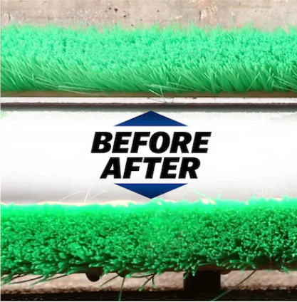 Marshalltown Concrete Broom, Green Nylon - 36"