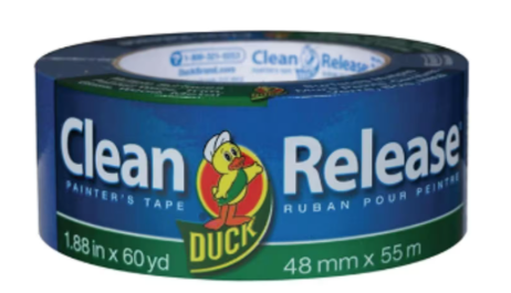 Duck 1.88in x 60yd Blue Painter's Masking Tape -- 240195