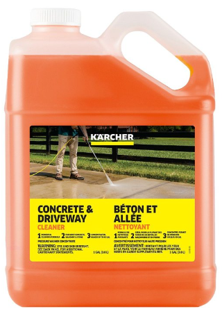 Karcher 8.760-407.0 Concrete and Patio Cleaner, Liquid, Orange, 1 gal
