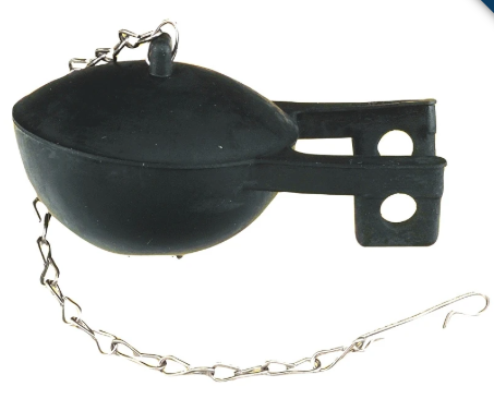 Plumb Pak Pp835-67 Black Rubber Flapper Chain For Kohler Toilets